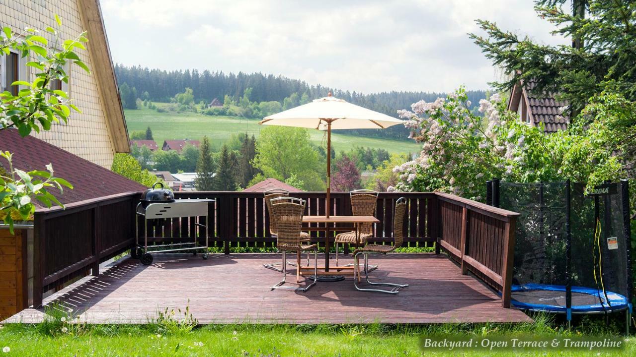 فيلا Unterkirnachفي Entire House In Schwarzwald With Mountain View, Private Gym,Sauna And Garden المظهر الخارجي الصورة